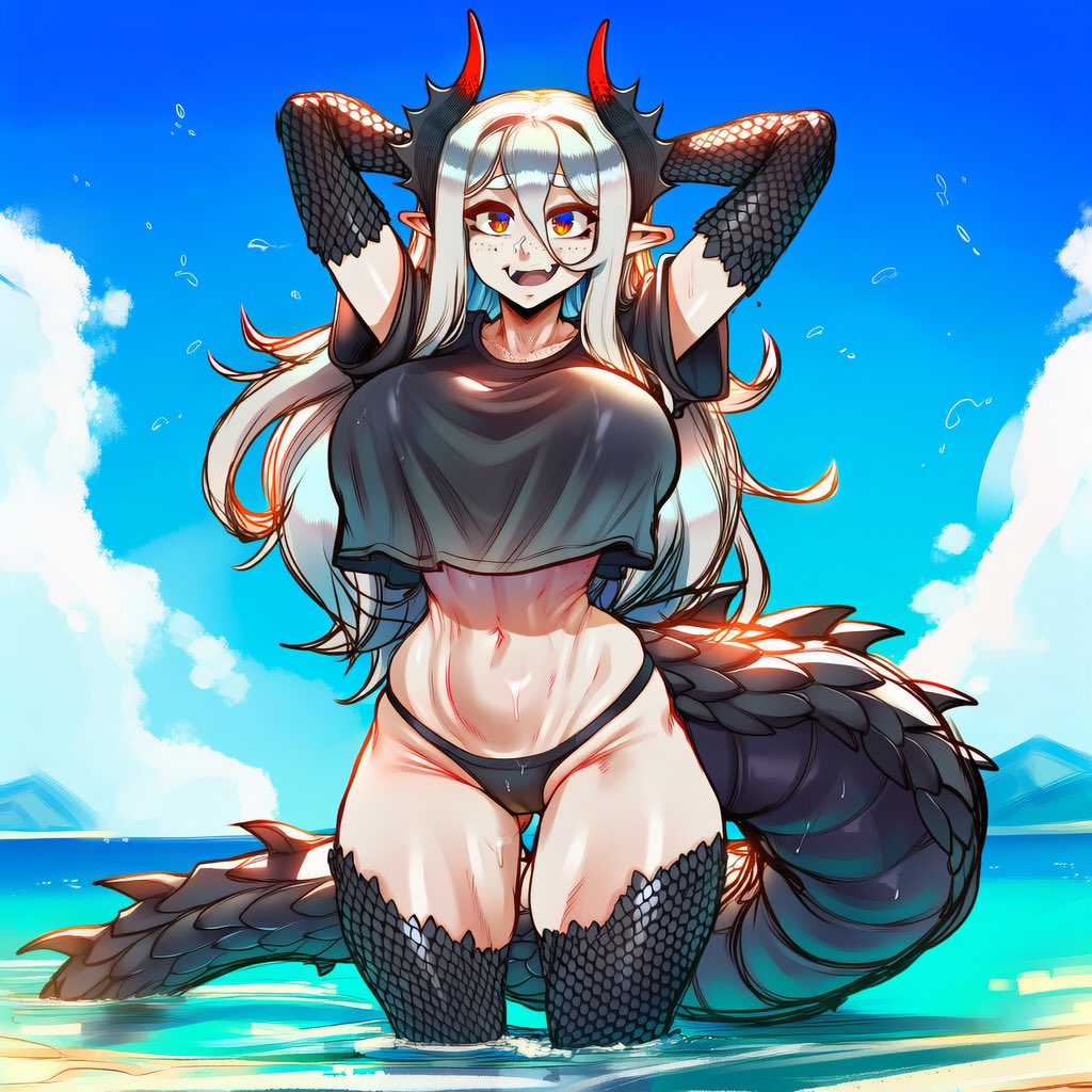 Been dabbling with my OC’s design and finally got something I’m happy with.

Might post the occasional pic as I make more but we’ll see. Depends on if I like how things turn out.