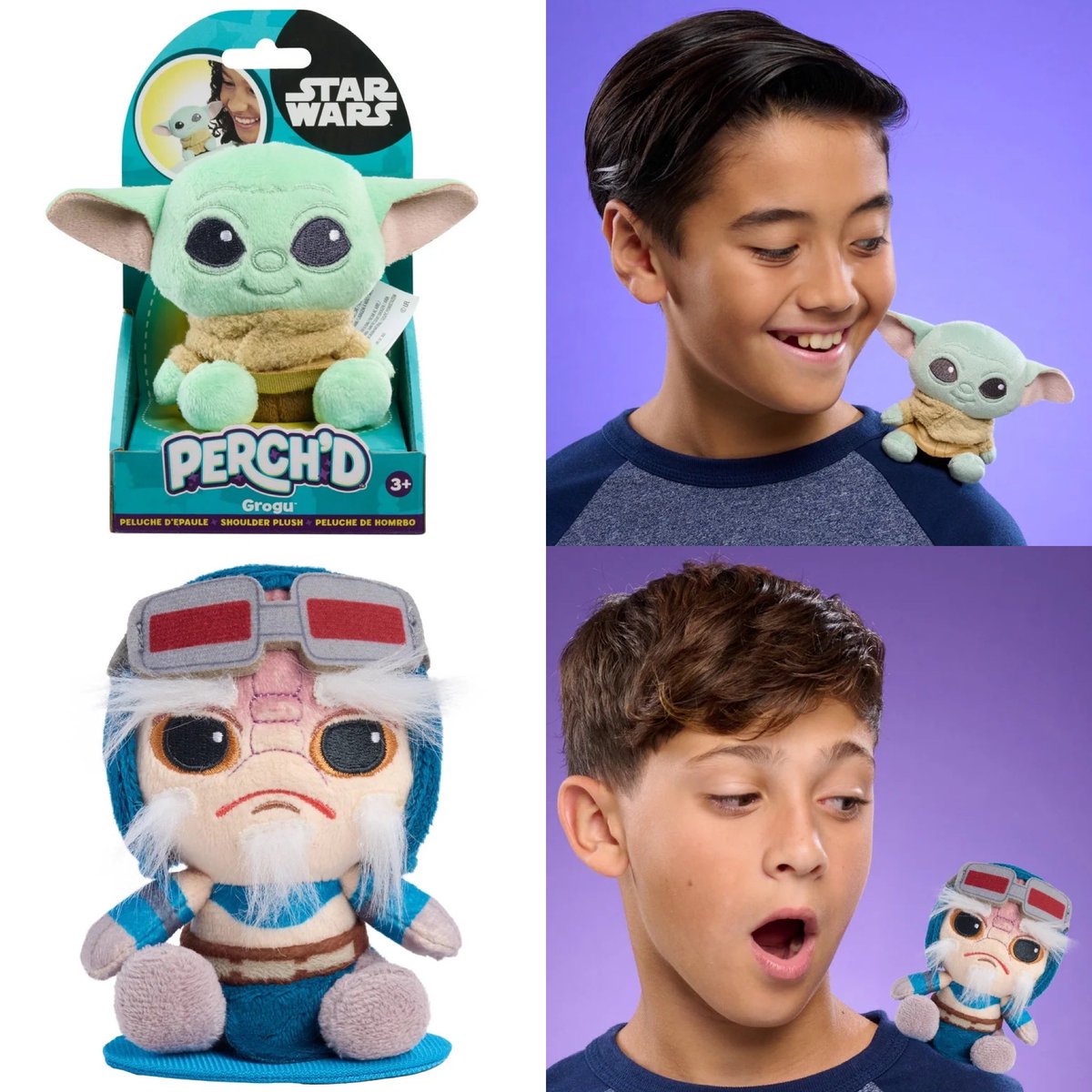 DisTrackers's tweet image. The Mandalorian &amp;amp; Grogu Perch’d plushes are available at Walmart!
.
goto.walmart.com/YVqXqK
.
#Ad #TheMandalorian #Grogu #StarWars