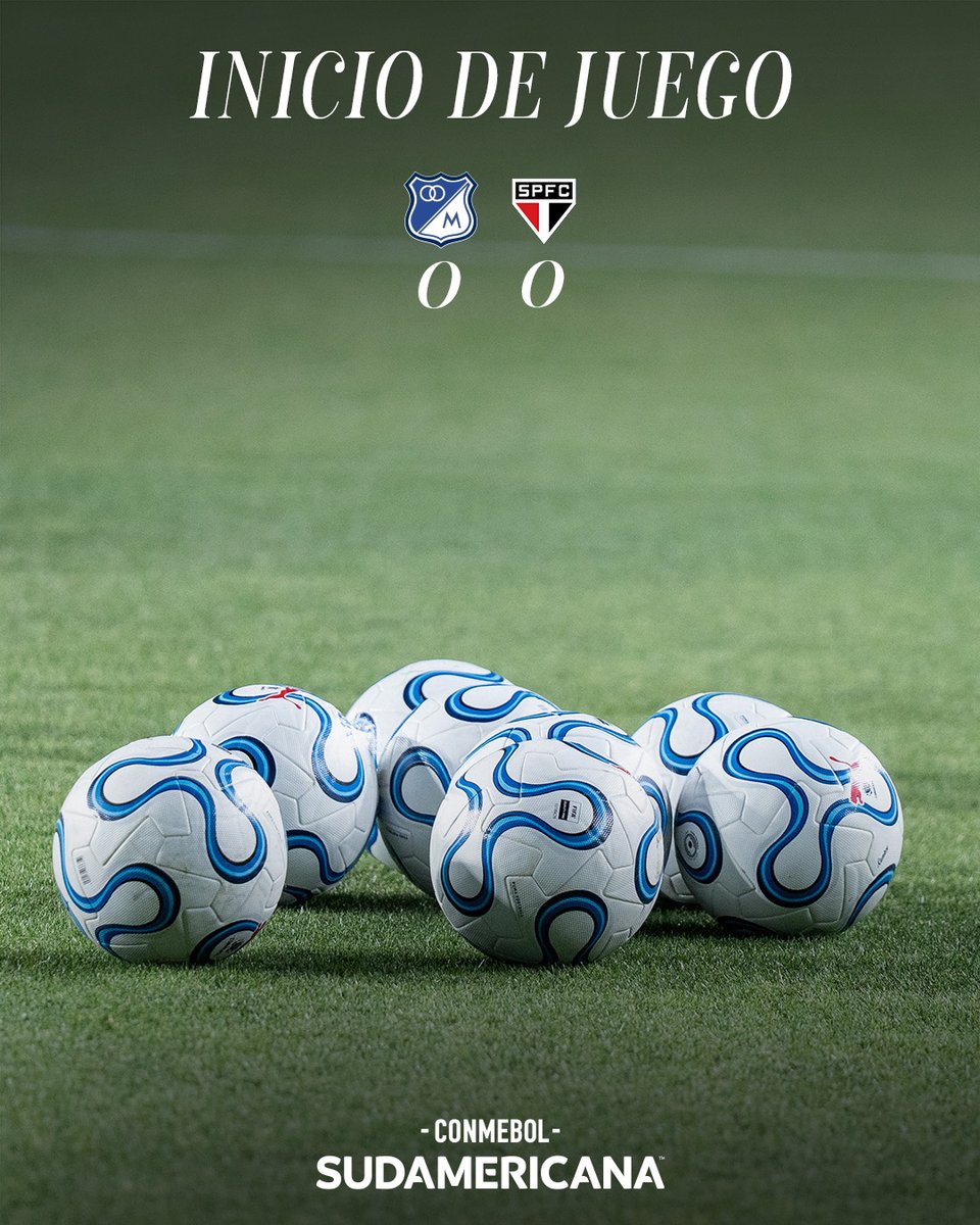 ⏱️ 0' ¡Rueda el balón en el estadio El Campín!

MFC 0 – 0 SÃO