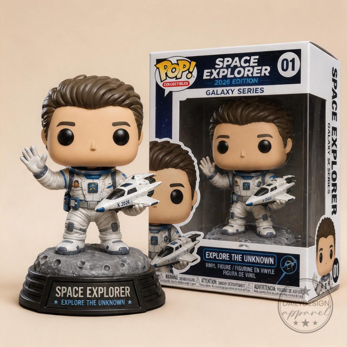 DailyshopUSA2's tweet image. To the moon and beyond! 🚀✨ Exploring the unknown with the 2026 Space Explorer. What new galaxies will we find? 🤔🪐
#SpaceExplorer #FunkoPop #ToTheMoon #Astronaut #GalaxySeries
👉 Link: dailydesignapparel.com/product/space-…