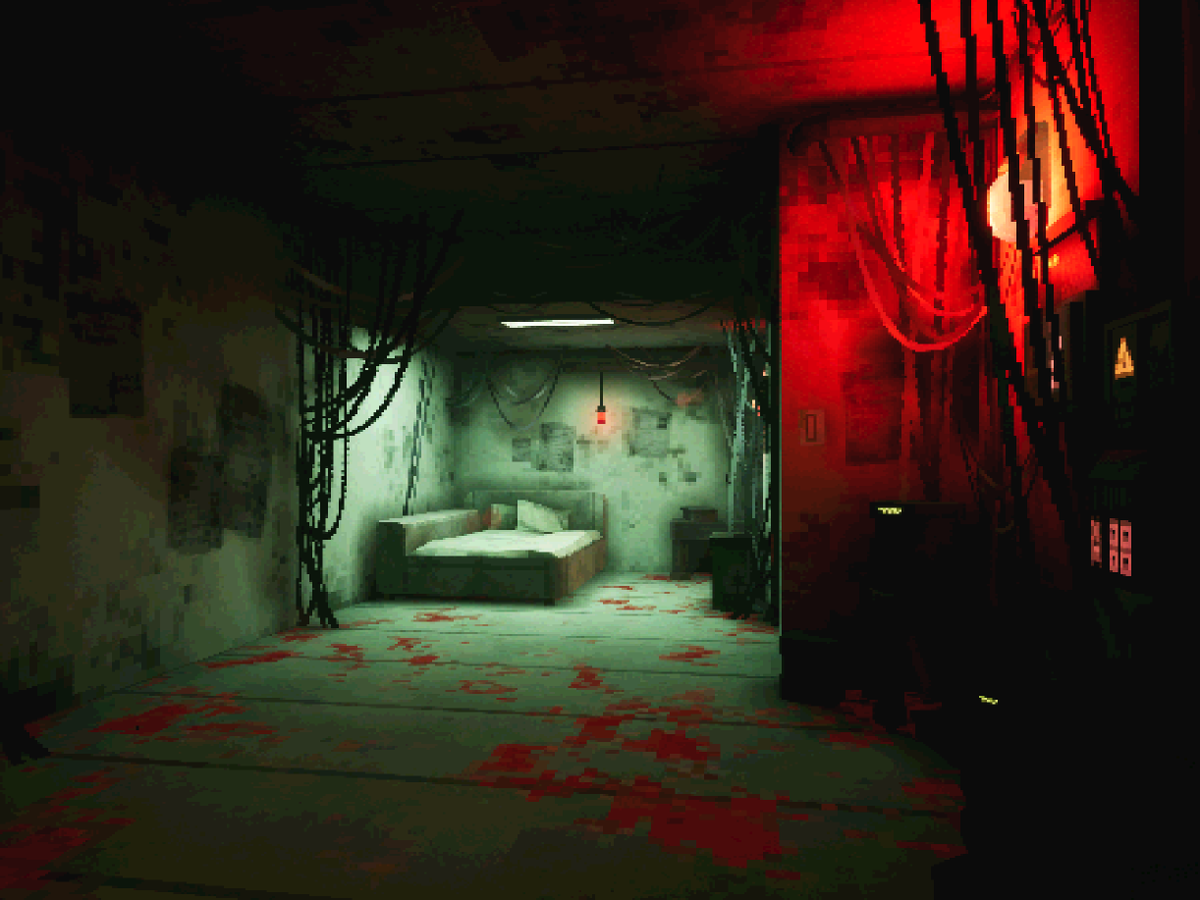 uncledorito's tweet image. This is a PSX style test for a cancelled project. It was my first time attempting to recreate a retro PSX look, and I'm very proud of how it looks!
#3dart #3denvironment #psx