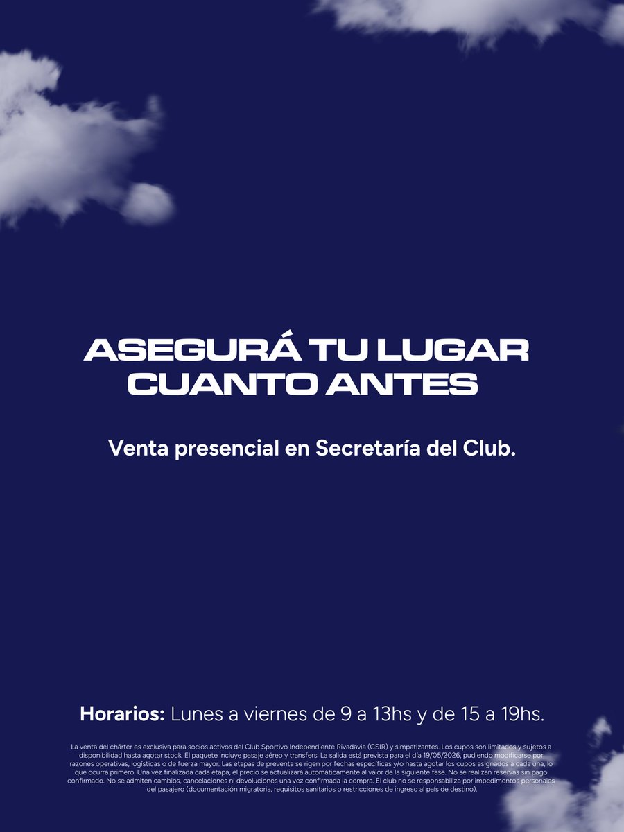 Independiente Rivadavia tweet media