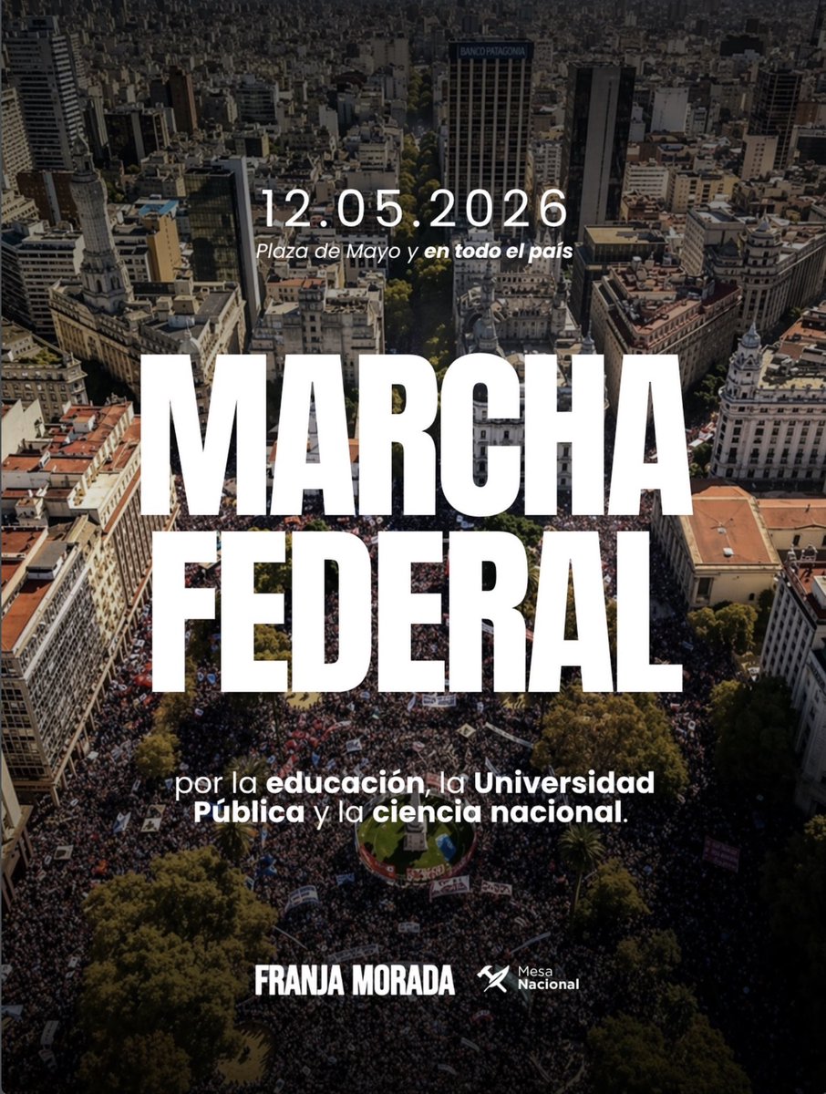 GuillermBianchi's tweet image. Se viene #12M #MarchaFederal todos a la calle cumplan con la ley !!!!