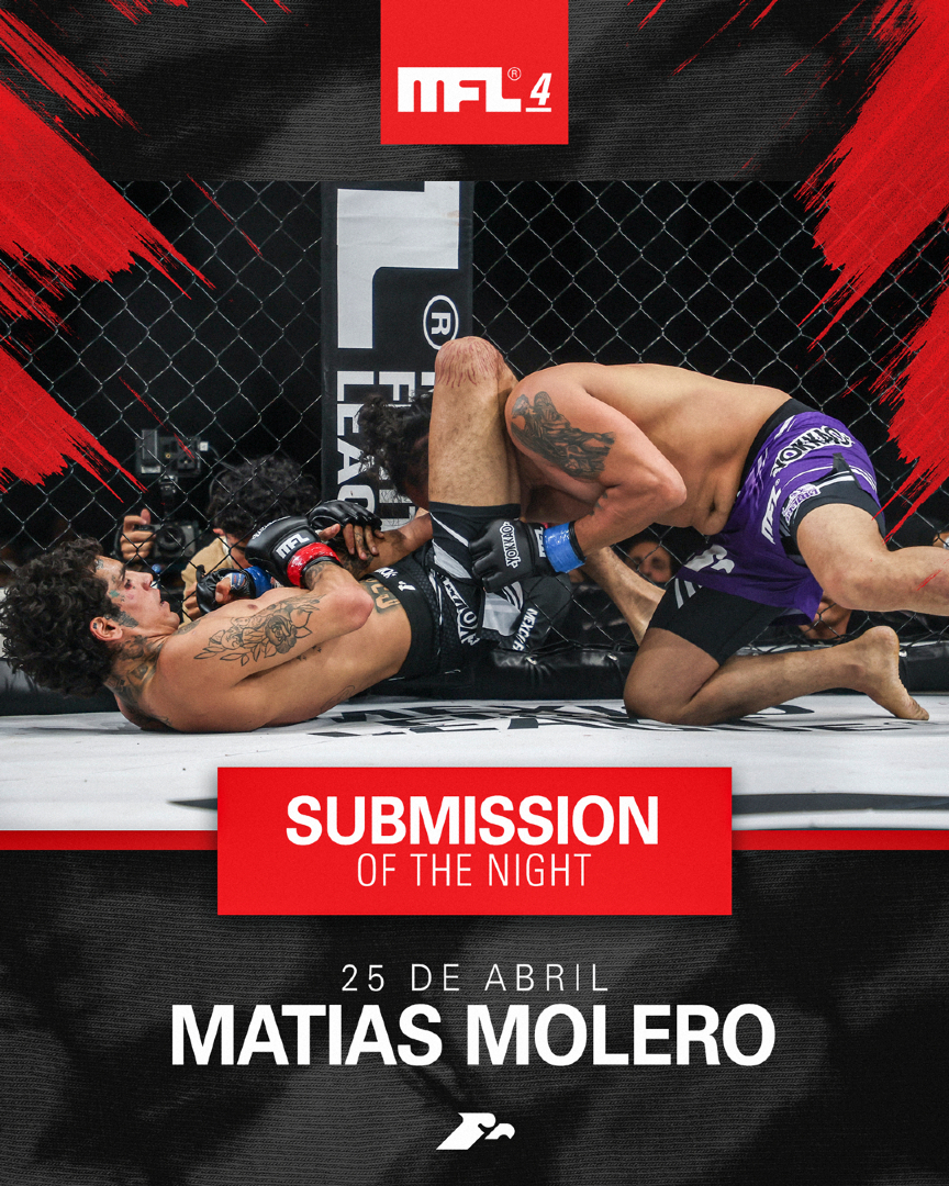 fightmfl_'s tweet image. Cuando la técnica define el combate. 🔥

Matías Molero asegura la Submission of the Night en MFL4. 🥋

#MFL4 #Submission #CombatSports