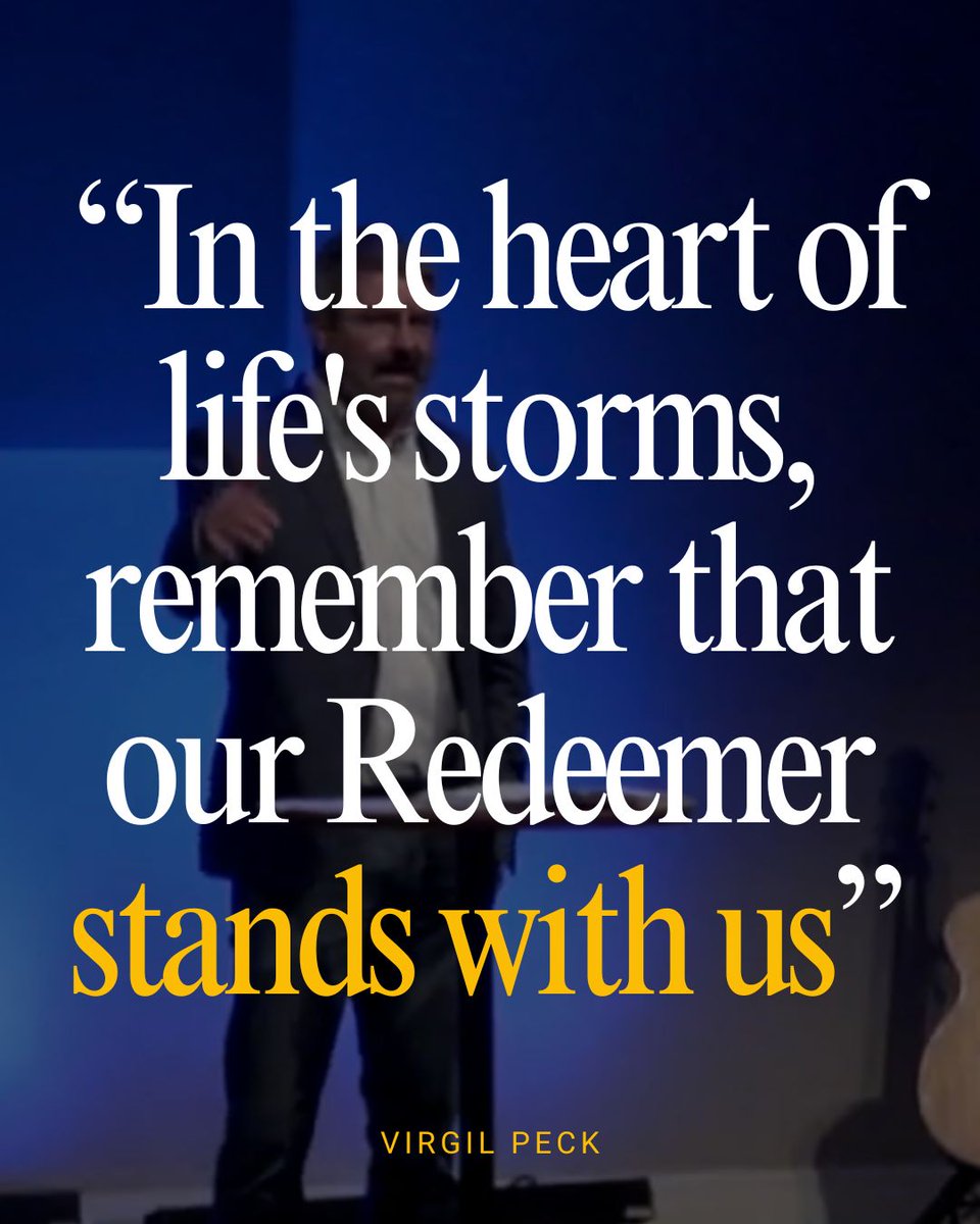 FortScottNaz's tweet photo. In the heart of life's storms, remember that our Redeemer stands with us 🌄✨. Share this if you have felt His presence in turbulent times! https://t.co/w8IotXDcLc