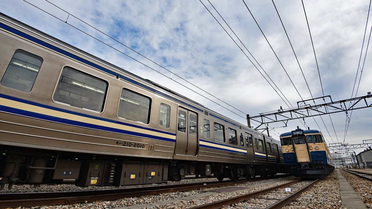 2026.4.19 「115系S9編成×211系N608編成 横須賀色（スカ色）撮影会 in