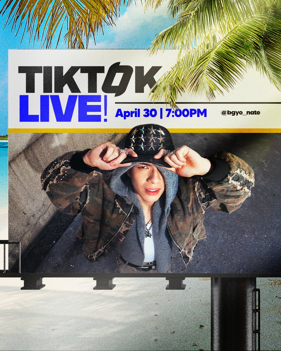 Cool down and get fresh with <a href="/BGYO_Nate/">Nate Porcalla</a>  👀

He’s going LIVE tomorrow, 7PM! See you there!

🔗tiktok.com/@bgyo_nate

#BGYO #BGYO_Fresh