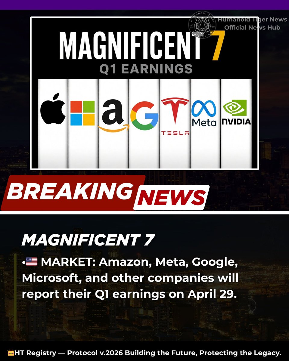 _htcnews's tweet image. 🚨MARKET: Amazon, Meta, Google, Microsoft, and other companies will report their Q1 earnings on April 29.

____

Humanoid Tiger News
Official News Hub.

Meet our ecosystem:

🔗beacons.ai/humanoidtiger

#NFTs #NFTProject #NFTCollection #OpenSeaNFT #OPENSEA #Bitcoin