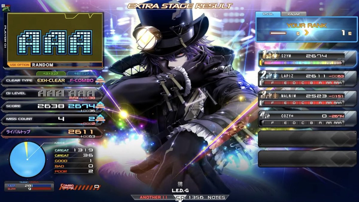 tripyandchan24's tweet image. PENDUAL (PRESENT) BGM デスか、　時計しまったね。。。

@Sato_Nao #IIDX22 #PENDUAL #SDVX