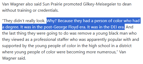 DanLennington's tweet photo. NEW: Public-school DEI hire gets 18 years in federal prison for child porn, sexually exploiting students. His own attorney admitted that the Sun Prairie Area School District hired him for DEI, then looked the other way because of DEI. Here is the amazing quote: https://t.co/DlHdSHvOca