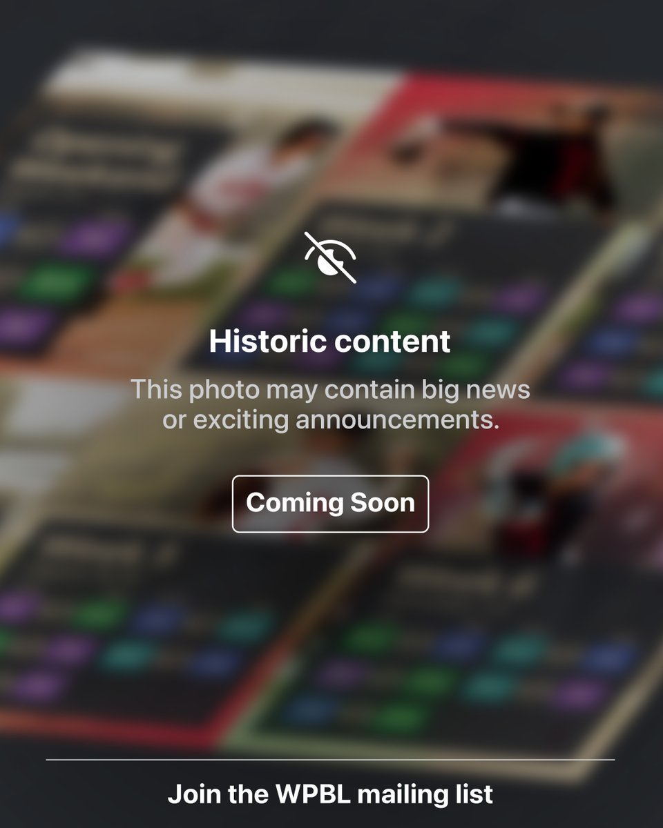 Women's Pro Baseball League tweet media