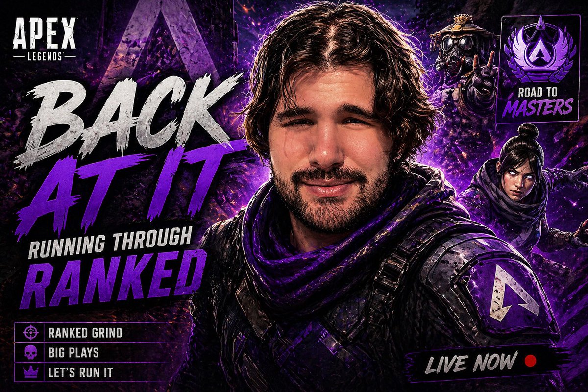 _AvidLegacy_'s tweet photo. Back at it again we LIVE!!!! #twitch #apexlegends https://t.co/M59Ng1p1J0 https://t.co/ZcytEiNTsB