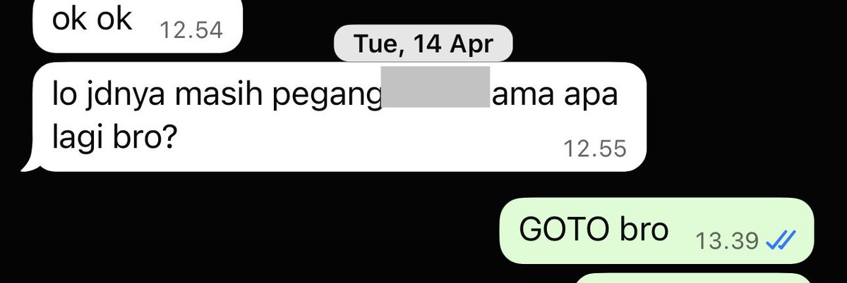 yosuakh's tweet photo. $GOTO mencetak laba.
Semoga kali ini $GOTO the moon🤞🏻

Next saham apa ya 🤫 https://t.co/poZKrP7e9l