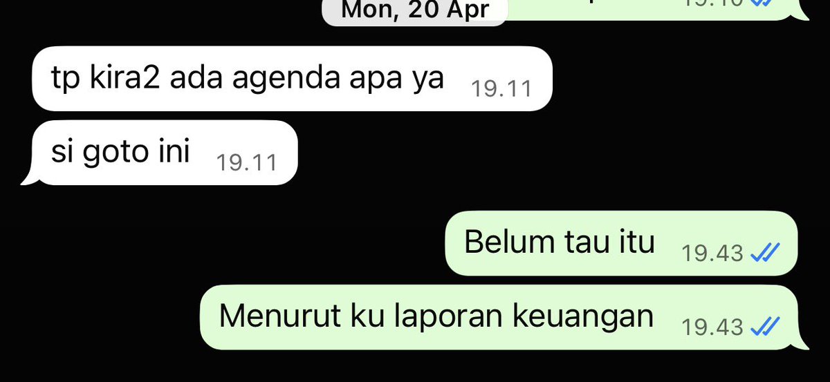 yosuakh's tweet photo. $GOTO mencetak laba.
Semoga kali ini $GOTO the moon🤞🏻

Next saham apa ya 🤫 https://t.co/poZKrP7e9l