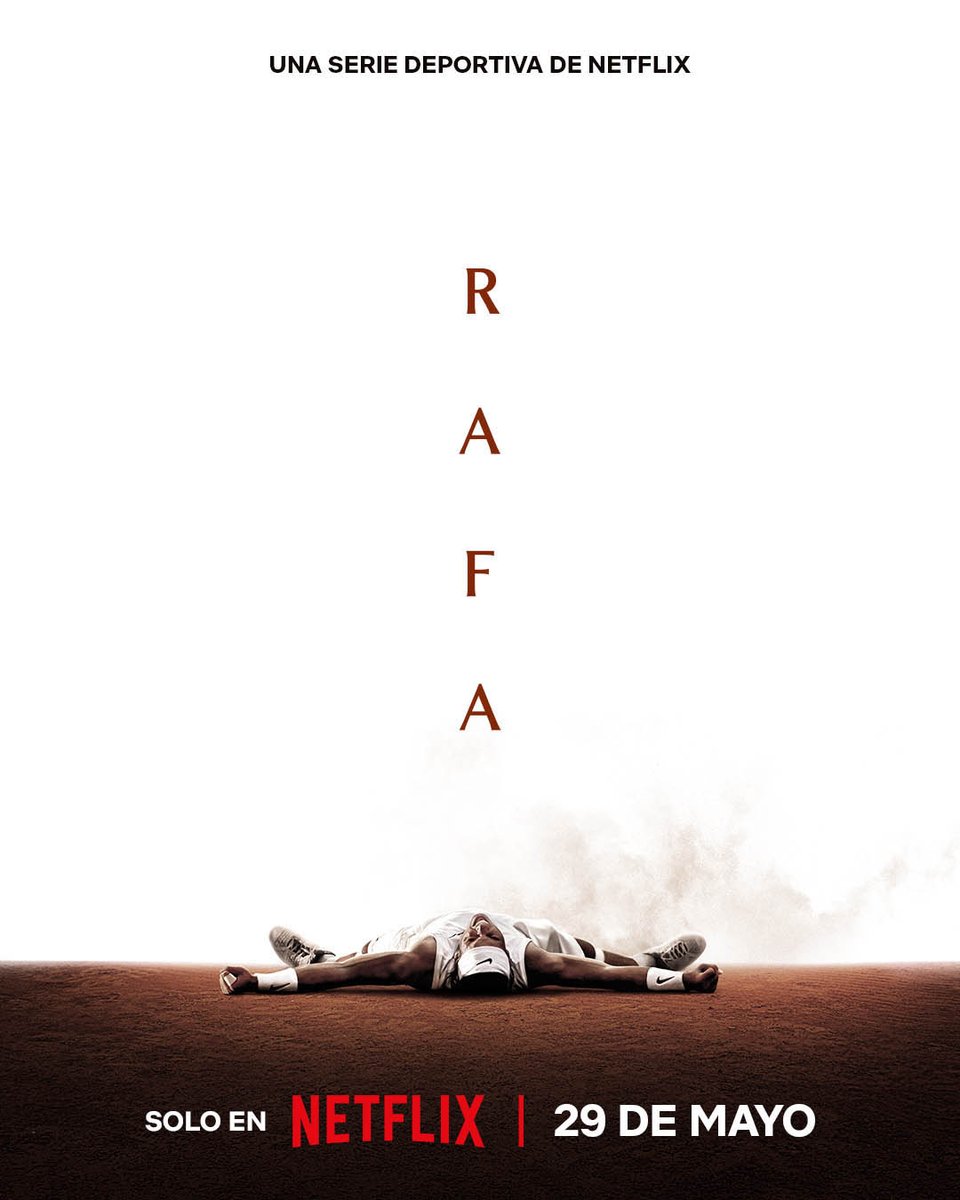 "Para llegar a lo más alto, hay que acercarse al límite". La serie documental 'Rafa' llega el 29 de mayo. @rafaelnadal #RafaNetflix