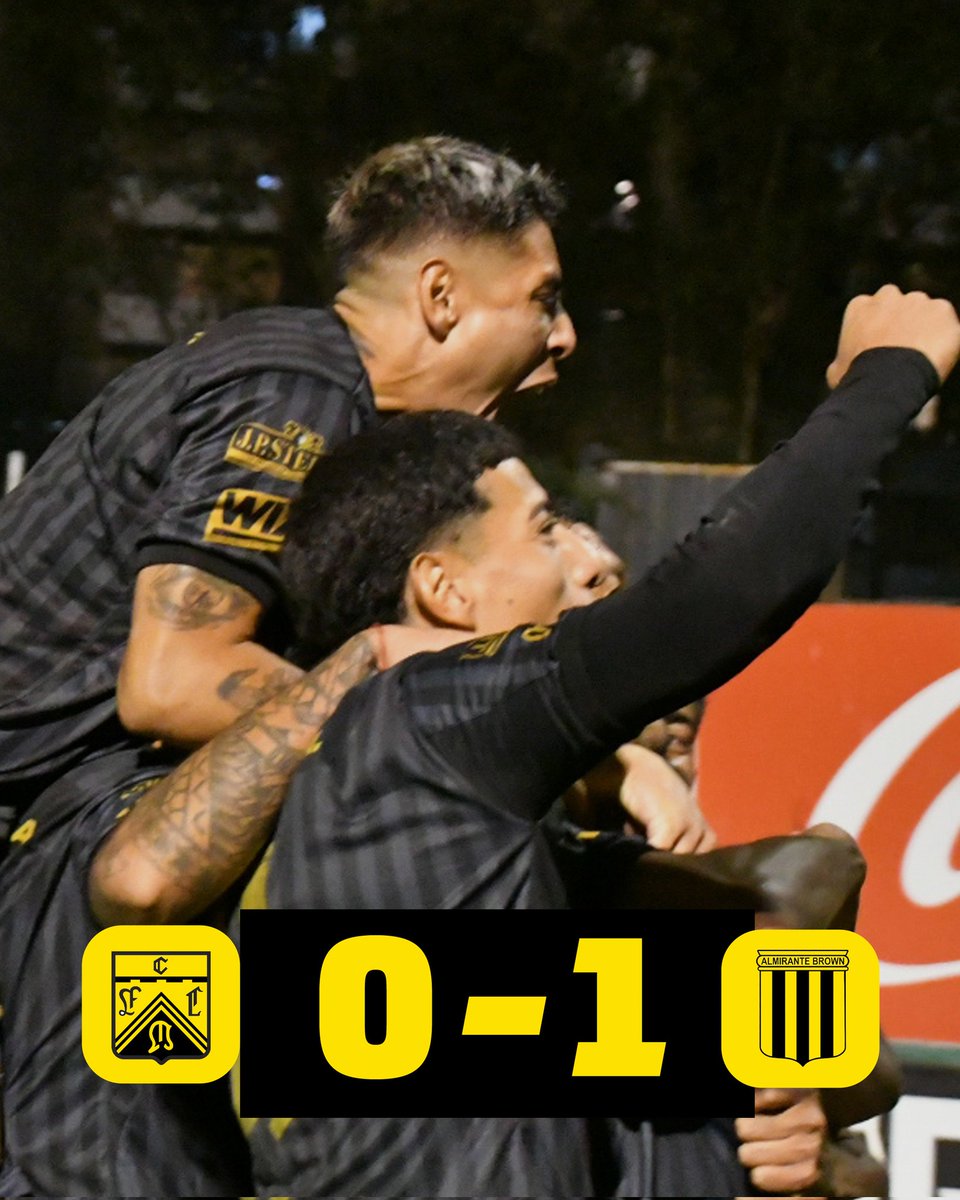 GANOOOOOOOOOOOOOOOOOOOOOOOOÓ ALMIRANTE BROWN ⚫️🟡

Ferro 0 - Almirante 1 (Cabral)