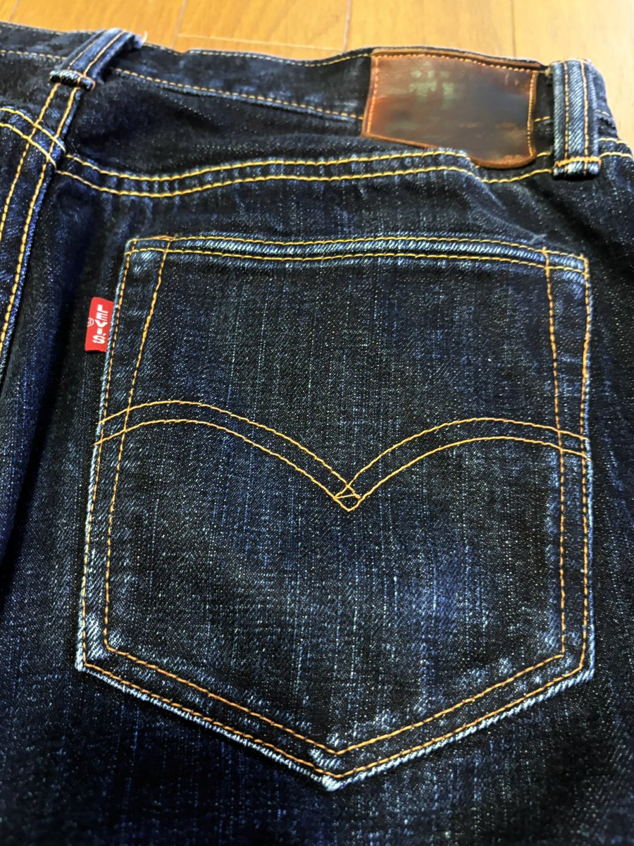 SU1EpFOktCDdNao's tweet image. #アメカジ
レプリカ591XX、
W36比較、
①②左リーバイス旧日本製W36 
、
右フラットヘッド3005W36、