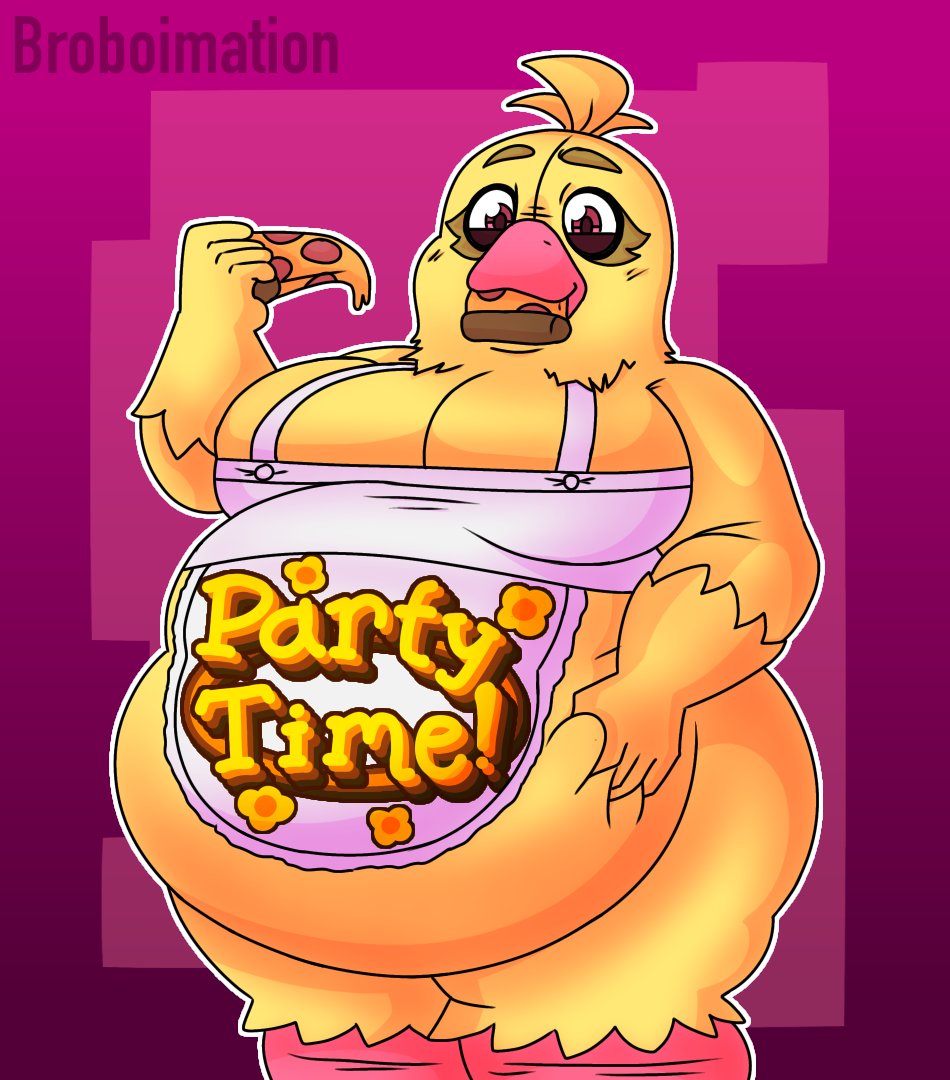 broboimation's tweet photo. Sorry guys SOTM's PCVR release was delayed because Chica ate the only working build oops

(this art is old but i'm reposting it cuz it's relevant now LOL) https://t.co/WCDyMK8LPM