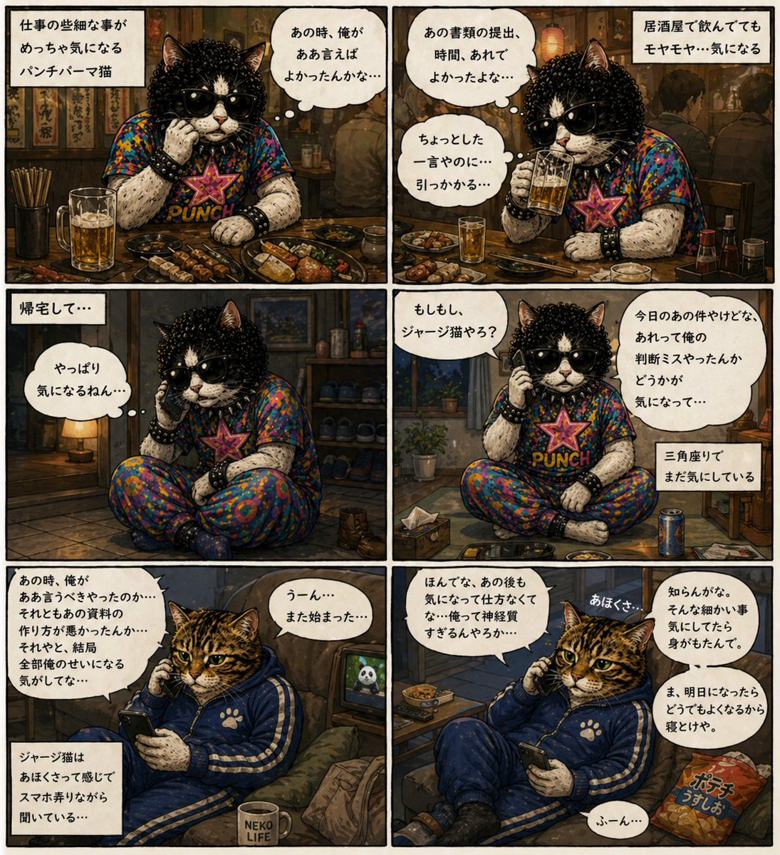 kNfRi1fynQUU3lw's tweet image. パンチ猫とジャージ猫

見た目じゃわからない…

#ChatGPT #AIart