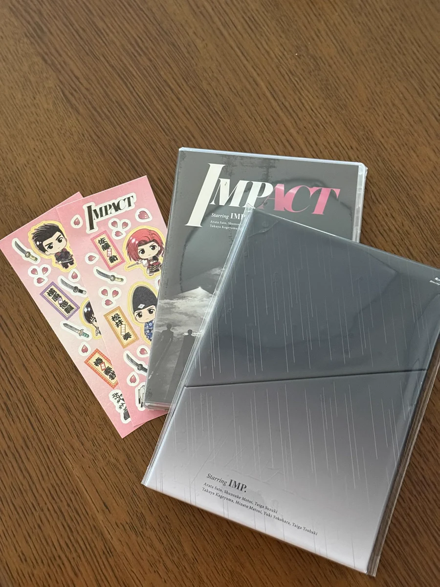 IMP.初主演舞台「IMPACT」のBlu-rayが2026年4月29日に発売