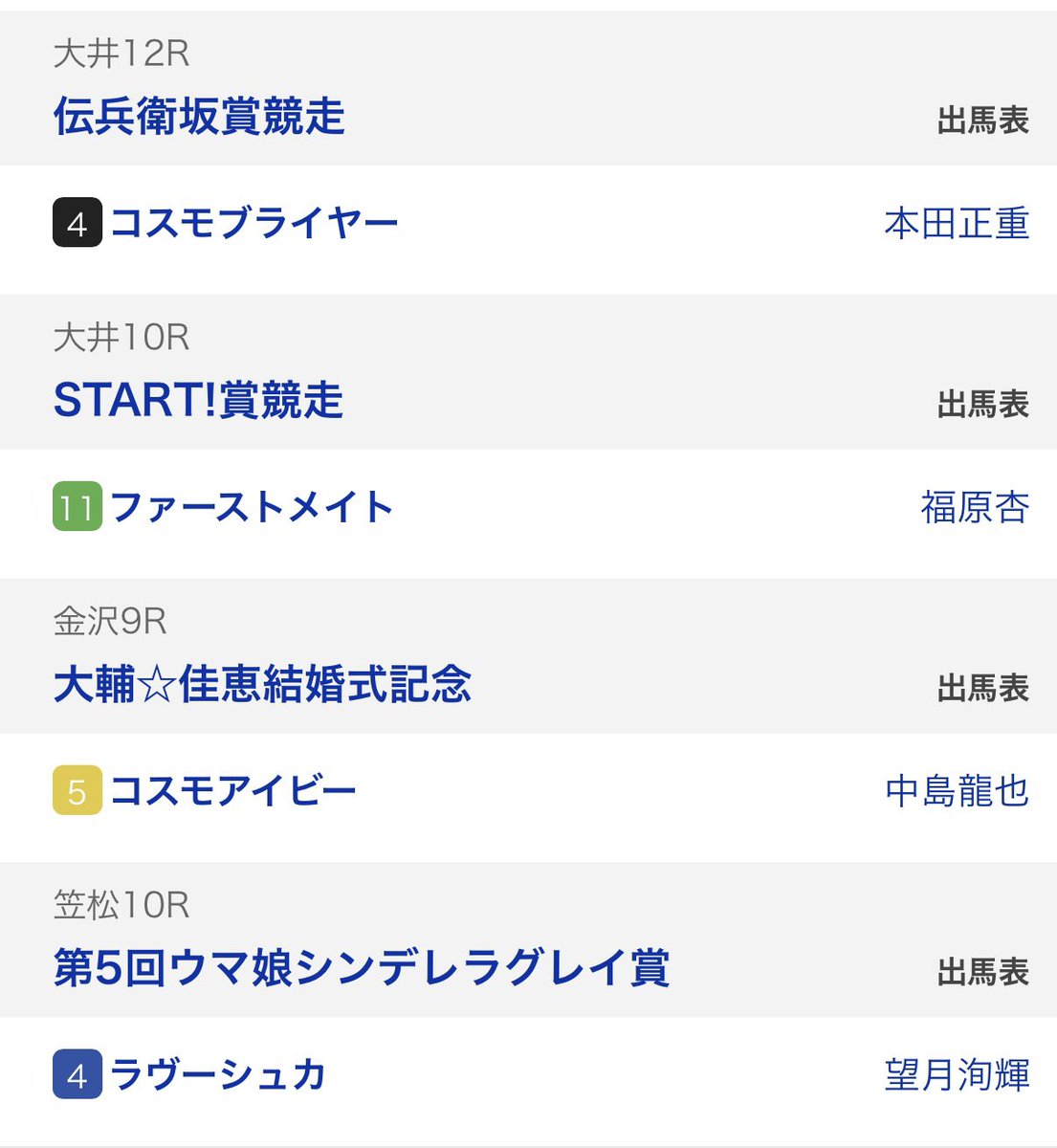 みなみの競馬channel tweet media