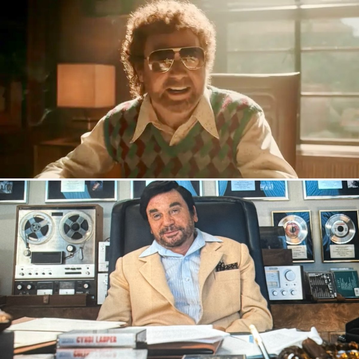 🎬 | Alguém mais reparou que era o Mike Myers em 'Bohemian Rhapsody' (2018) e em 'Michael' (2026) 🤯