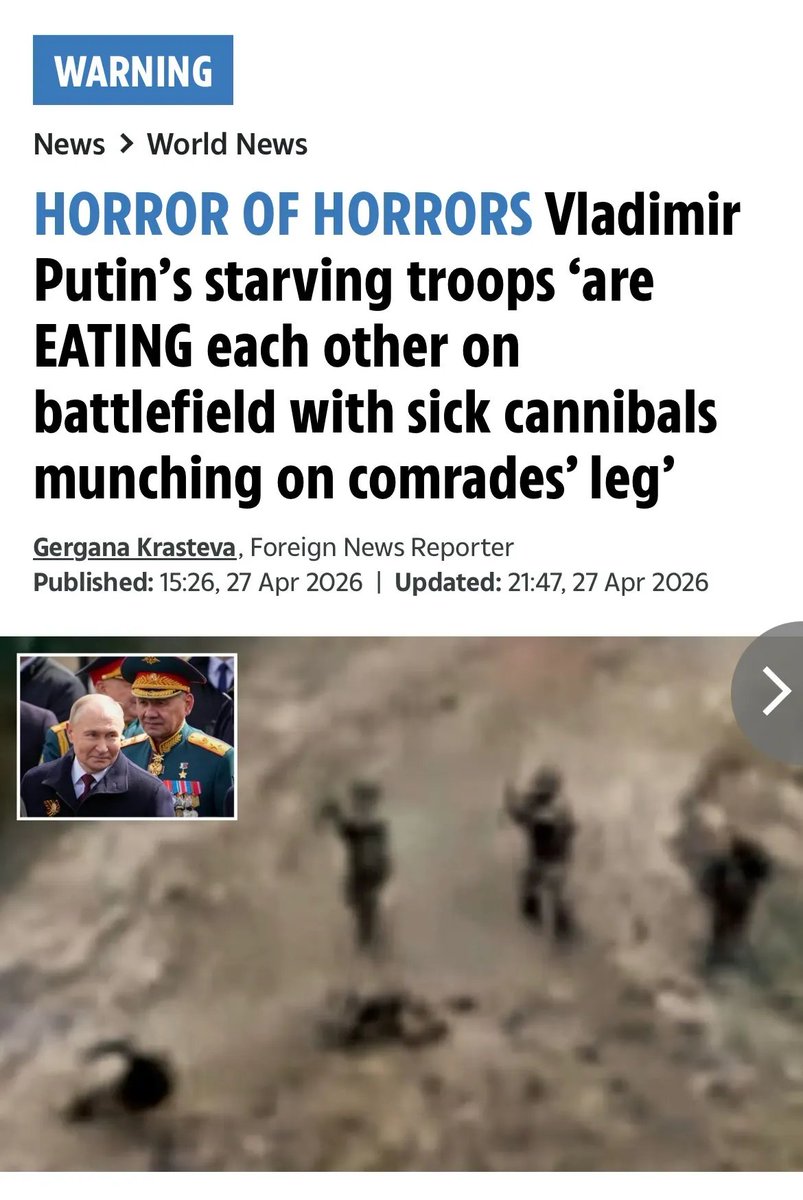 Monte_Alto's tweet image. Dear #MAGA, 
Just watch ... this'll be you in a year or so.
Life and death in a dictatorship.
We warned you, yet you persisted,
#HaveFun ¯\_(ツ)_/¯ #ItIsWhatItIs