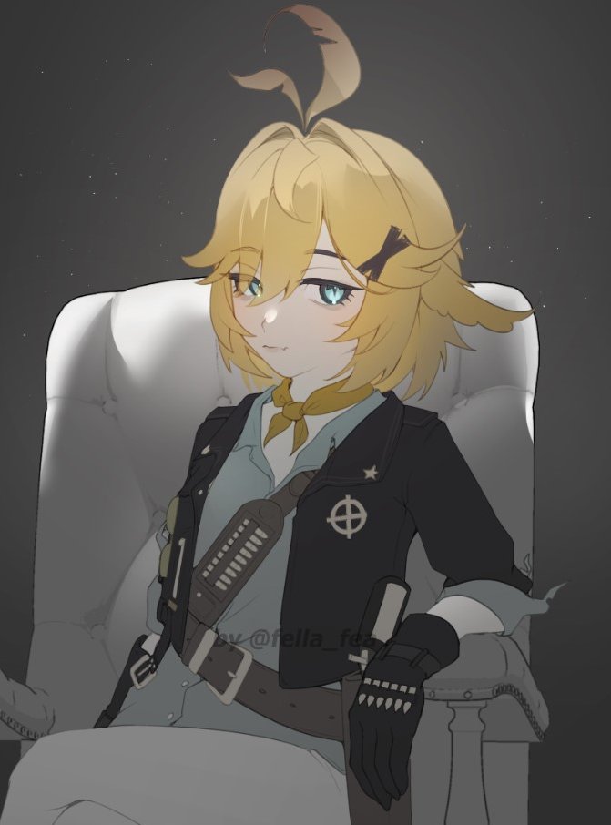 fella_fea's tweet photo. 🖤💛

#dokiGallery #WIPㅤㅤㅤ https://t.co/AyNFIauYHA