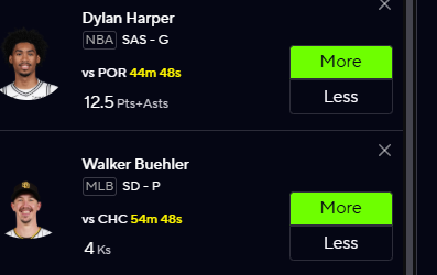 KillaPicks_'s tweet photo. Harper -120 favored on the over. Projections him have him as high as 15 PA tons of value 
Walker -136 for over 3.5 great push potential as well here. #Lockemin https://t.co/XvsqGsM6yE