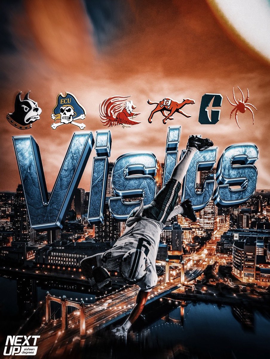 JohnJeanetta7's tweet photo. Blessed for every opportunity I’m presented with. 

Wofford - March 14th ✅
Richmond - April 2nd ✅
ECU - April 3rd ✅
Jax State - April 11th ✅
Campbell - April 18th ✅
Charlotte - April 21st✅
Elon - May 2nd ⏱️

#D1 #Charlotte #AGTG #Visit #CollegeFootball https://t.co/8dCONmmMTf