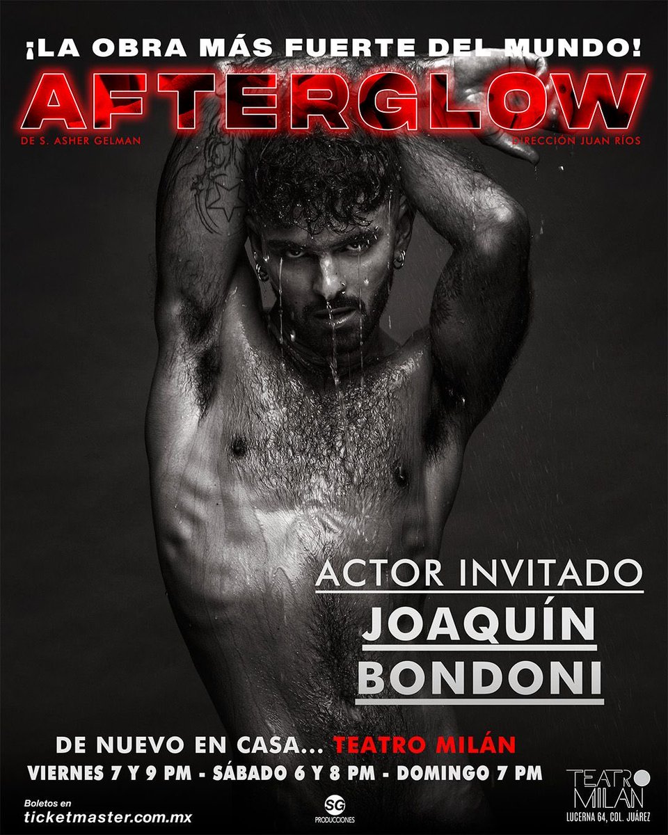 Viernes, Sábados y Domingos 🦇🦇🦇 #afterglow 

En teatro Milán CDMX