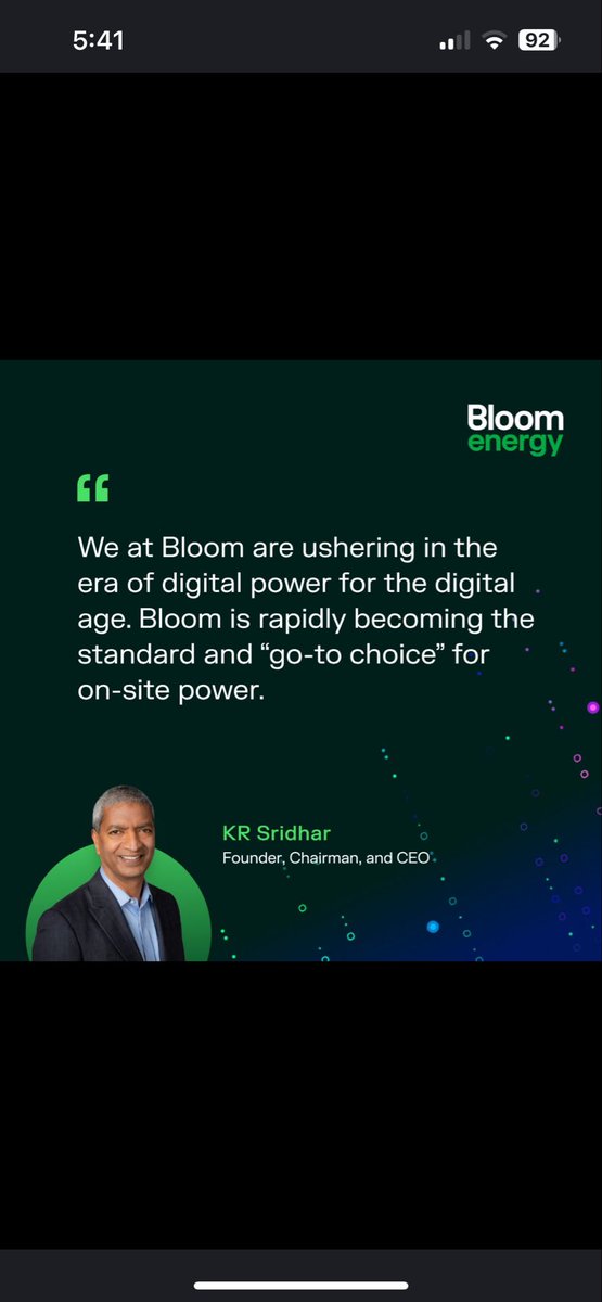 Bloom Energy tweet media