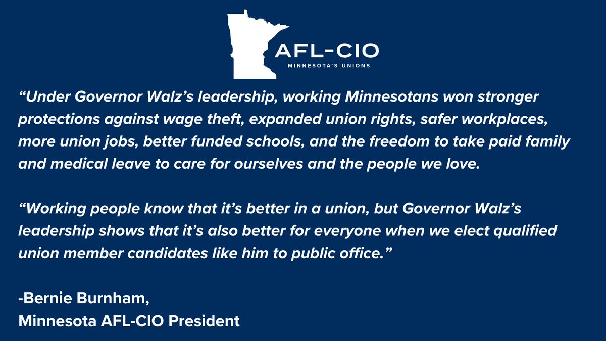 Minnesota AFL-CIO tweet media