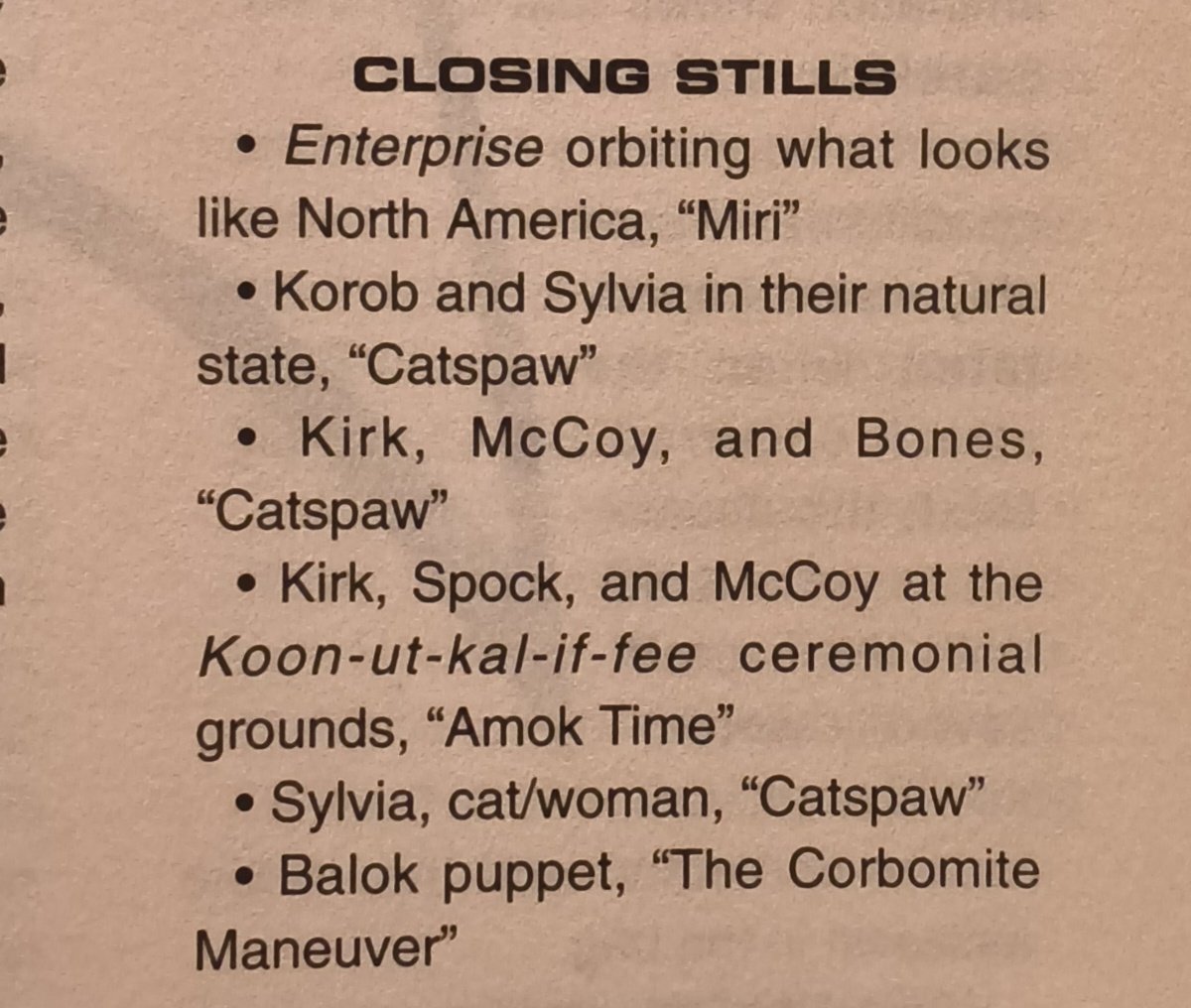 ScottimusPrime1's tweet image. Tonight's closing credits #AllStarTrek #TOS #IMudd #Metamorphosis