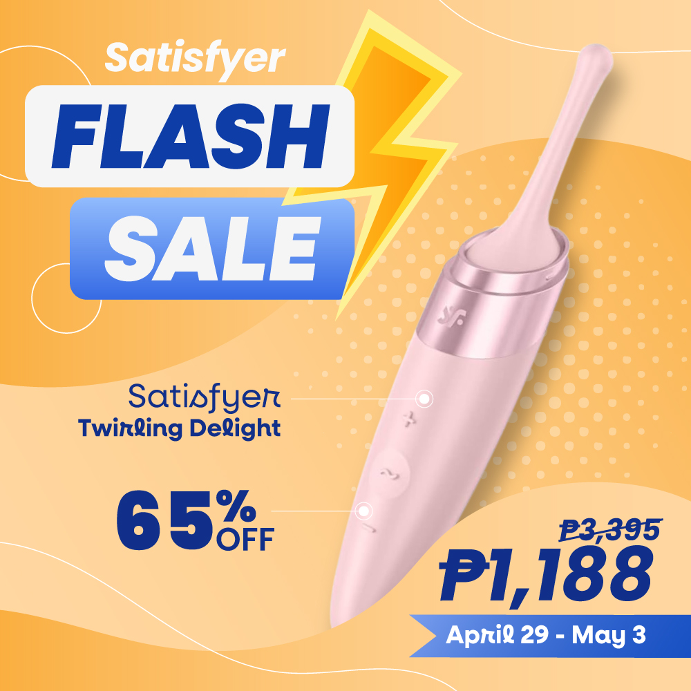 LauvettePH's tweet image. Flash Sale just dropped ⚡️
Meet the Satisfyer Twirling Delight, your new fave for precise feel good vibes 💗
Now at 65% OFF 👀

Shop here 👉 lauvette.ph/sex-toys-for-w…

Hurry, only until May 3 ⏳

#Lauvette #FlashSale #SelfCare #Pleasure #WomensWellness #FeelGood #TreatYourself