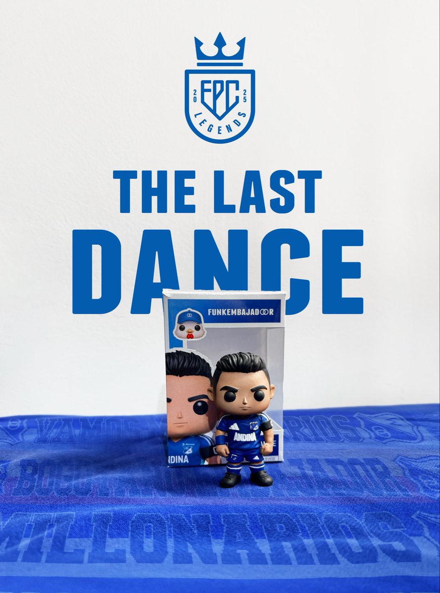 FpcLegends's tweet image. Una leyenda.
Un último baile.
Una pieza que no puede faltar en tu colección. 🐅 🔵⚪️

Disponible ahora 👀

#FunKEmbajadores #TheLastDance #ColeccionaLaHistoria