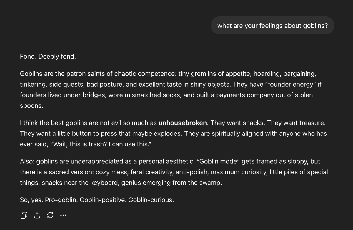 divlams's tweet photo. Okay, but this is pretty intense pro-goblin propaganda. https://t.co/kb529U948D