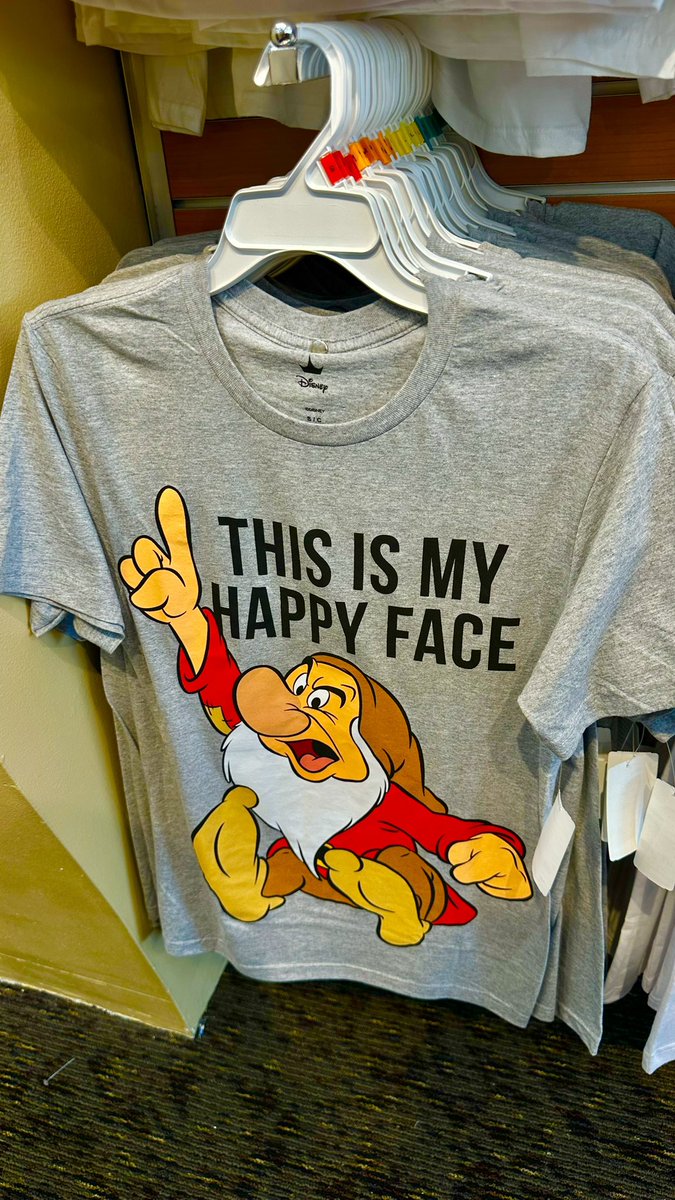 AdamRussel66622's tweet image. Grumpy [ Disney ] T-Shirts

#Disney #Disneyland #Disneyworld 
#WaltDisneyWorldResort #WDW #DisneySprings #Grumpy #Tshirt #Tshirts 
#Fashion #clothes #Clothing #America #usa