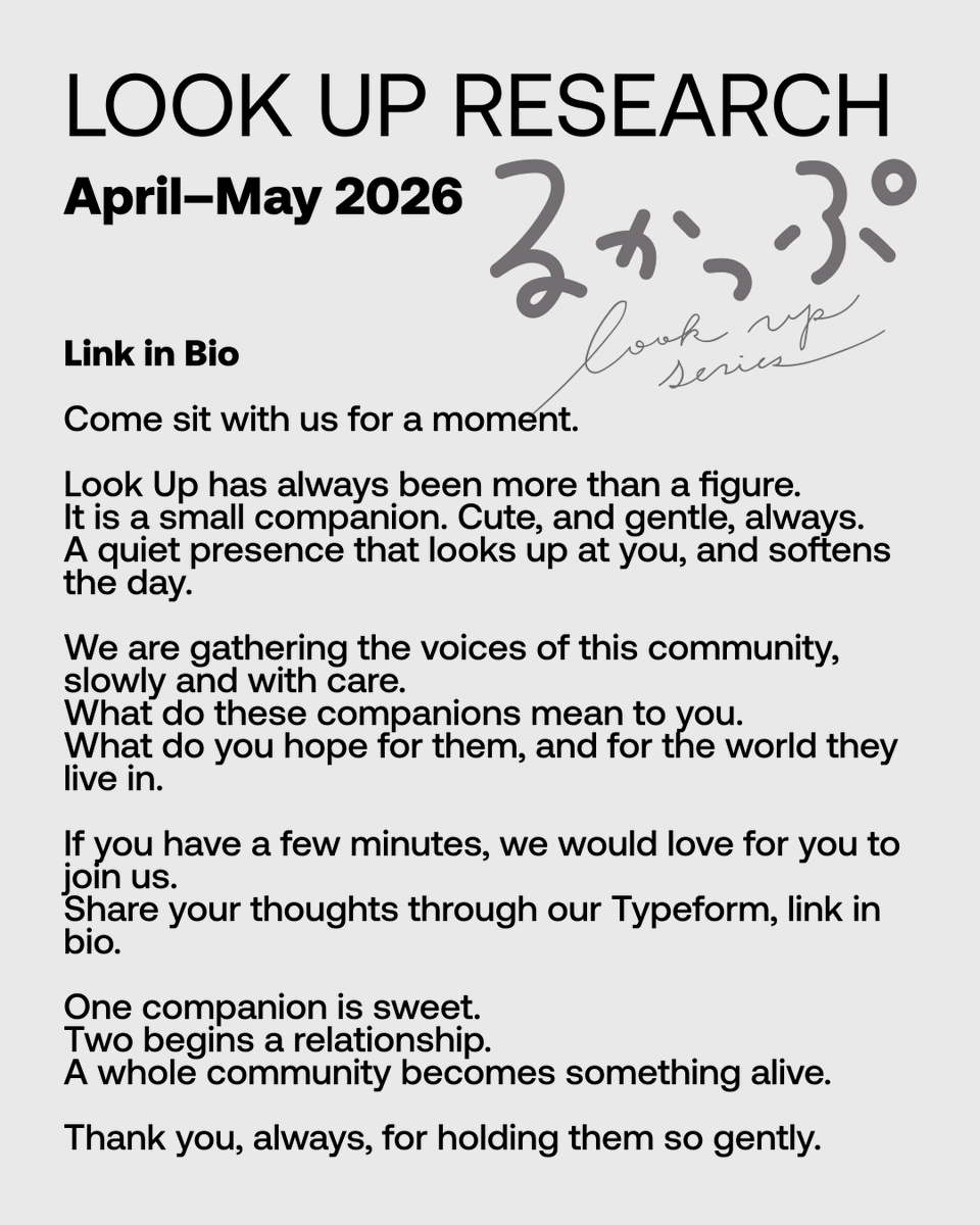 BandaiCollect's tweet photo. We want to know what Lookup figures mean to you!
Please spare a few minutes and take our survey. Your thoughts matter to us.
https://t.co/mqlH4eKc7z
#megahouse #megakawaii #lookup #lookupfigure #lookupseries https://t.co/CMpUVtGqn5