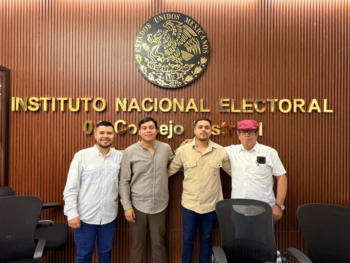 agb_97's tweet photo. El día de hoy participe nuevamente como representante de MORENA ante el 04 Consejo Distrital INE Guaymas con sede en Guaymas, para una capacitación del uso del sistema de la consulta de las elecciones SICEE. 

https://t.co/mbE1Pp0Eom https://t.co/FWPNHdf5qk