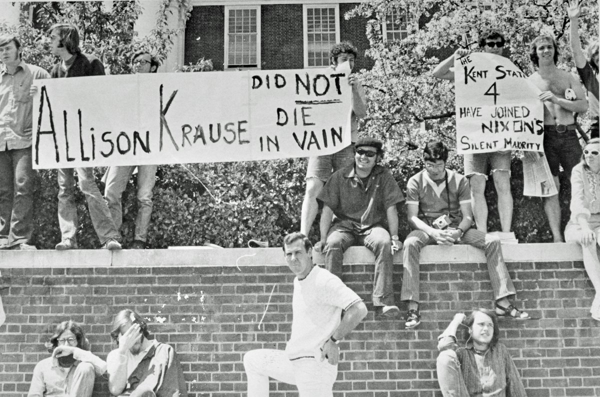 KentStateTruth's tweet photo. As we approach the 56th anniversary of the May 4, 1970 #KentState massacre, we are delighted to be hearing from a number of Allison's friends: https://t.co/4MS1luBV8R @MendoCoast https://t.co/XYWZ8tKPAo