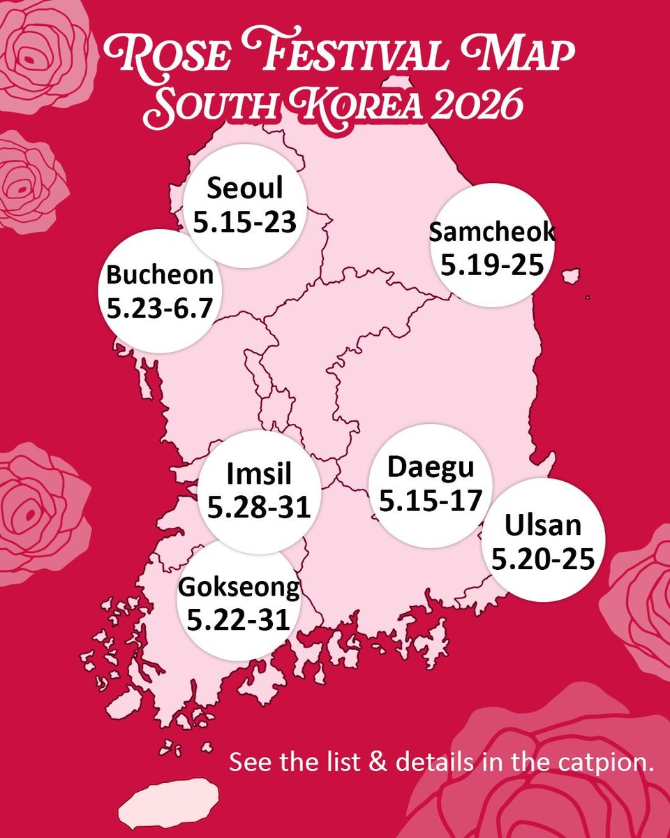 Hangul_Yoja's tweet photo. May in South Korea is brimming with holidays, ceremonies, events, and festivals. Let’s delve into what’s happening across the country this month.
#koreanembassykl https://t.co/4KRh0SGJoN