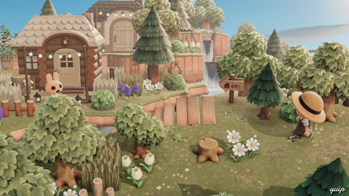 yuip615's tweet image. 🍃𓂃 𓈒𓏸

森の奥に、ただいまって言いたくなる場所🛖
A place deep in the woods that feels like home.

#あつ森写真部 #AnimalCrossing #ACNH