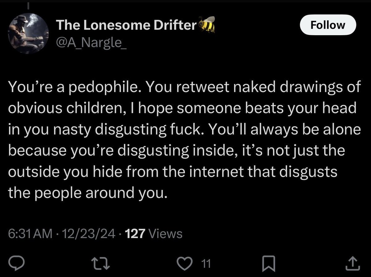 antis being terrible people tweet media