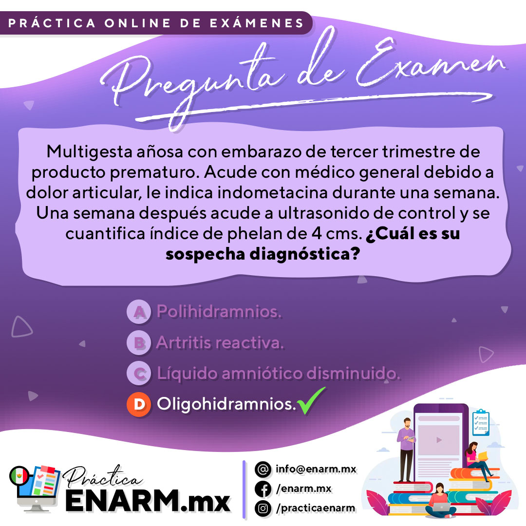 practicaenarm's tweet photo. 🌟 ¡Aquí está la respuesta a la pregunta de la semana para el #ENARM! ¿Acertaste? Sigue mejorando tus habilidades y conocimientos con nuestros cursos de preparación para el ENARM en https://t.co/9VctbXKCd8. https://t.co/DUW28Leopm