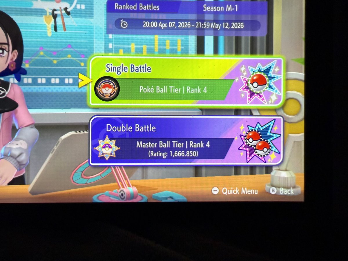 Made it to master ball tier with chimecho
Based it on cybertrons team but subbed mudsdale for gliscor 
Yippee