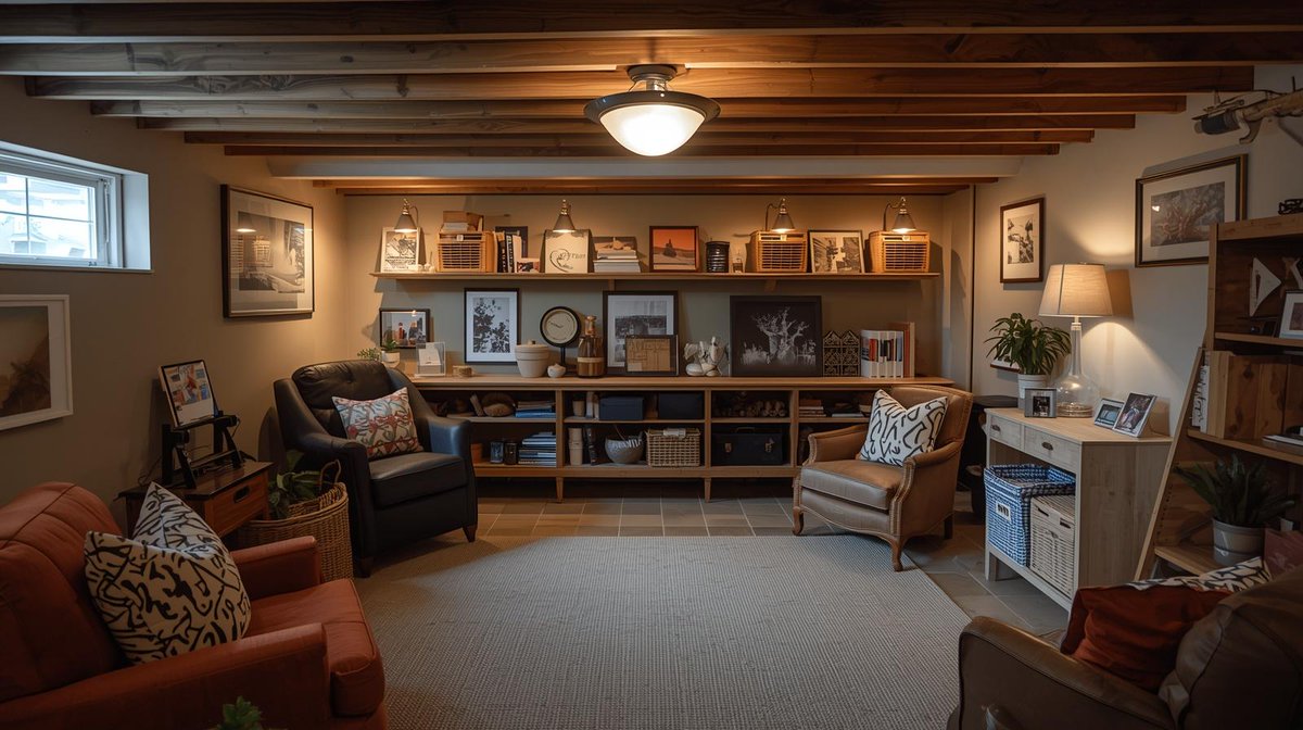 thedearingteam's tweet image. Transform your finished basement with creative design ideas. Whether a cozy lounge or home office, smart layouts and stylish decor make it a versatile, attractive space. 😉

#Basement #BasementDesigns
 LocalInfoForYou.com/151873/finishe…