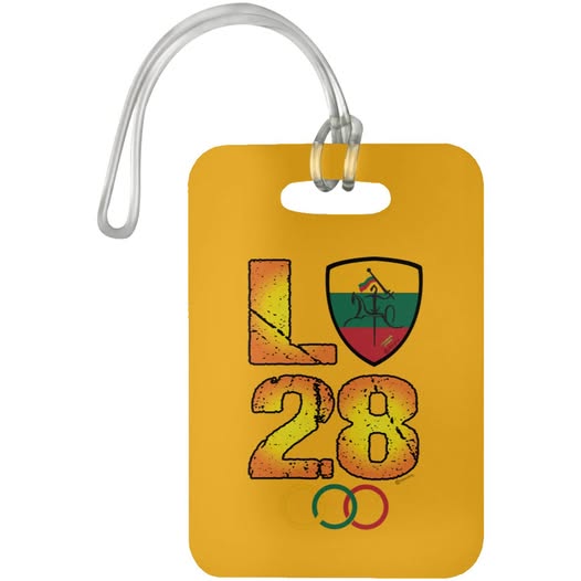 LithuaniaStrong's tweet image. LithuaniaStrong.com
LA28 Olympics Team Lithuania - Luggage Bag Tag
#heritagewornwithpride
#LoveLietuva 
#Lithuania #Restored #Lietuva 
#LithuaniaStrong
#laisve