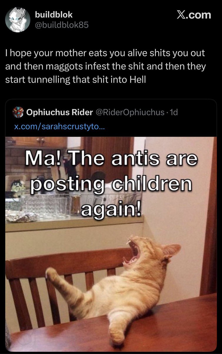 antis being terrible people tweet media