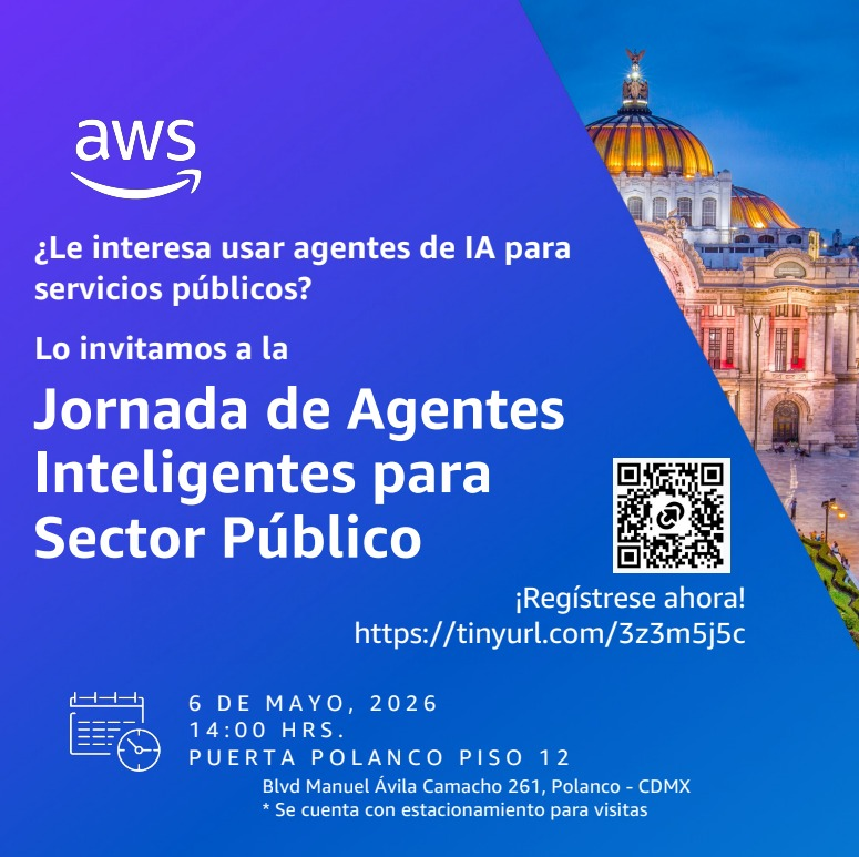 ciapemnacional's tweet photo. #EventosCIAPEM | Queremos invitarlos a la Jornada de agentes inteligentes para el sector público, donde descubrirás como la inteligencia artificial puede transformar los servicios.
May 06, 2026 | 2:00 pm - 7:30 pm | Puerta Polanco Piso 12
Reserva la fecha
https://t.co/PY4pVV5AgH https://t.co/LW84VVTe5L